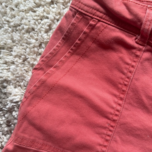 Maurices Pink‎ Bermuda Shorts Cotton Blend Mid-Length - Picture 3 of 5